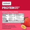image:imageRXBAR Protein Energy Bites 8g Protein Gluten Free Energy Snacks Protein Snacks Strawberry Peanut Butter 211oz Box 24 Bites10 Count Pack of 6
