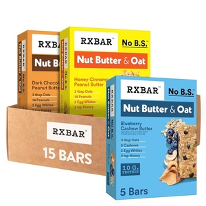 image:imageRXBAR Nut Butter and Oat Protein Bars Protein Snacks Snack Bars 3Flavor Variety Pack 3 Boxes 15 Bars5 Count Pack of 3