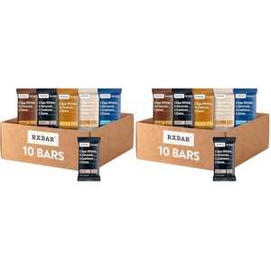 image:imageRXBAR Protein Bars 12g Protein Gluten Free Snacks 5Flavor Variety Pack 10 Bars10 Bars Pack of 2