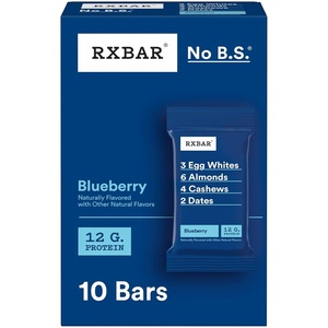 image:imageRXBAR Protein Bars 12g Protein Gluten Free Snacks Blueberry 22oz Box 12 Bars10 Count Pack of 1