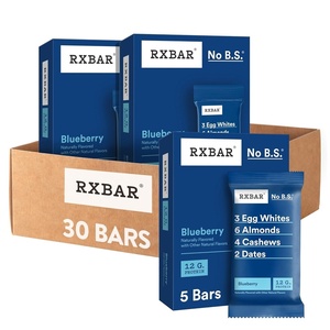 image:imageRXBAR Protein Bars 12g Protein Gluten Free Snacks Blueberry 22oz Box 12 Bars5 Count Pack of 6