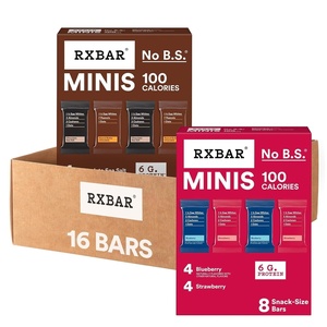 image:imageRXBAR Protein Bars 12g Protein Gluten Free Snacks Peanut Butter 22oz Box 12 Bars4Flavor Variety