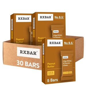 image:imageRXBAR Protein Bars 12g Protein Gluten Free Snacks Peanut Butter 22oz Box 12 BarsPeanut Butter
