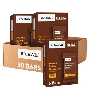 image:imageRXBAR Protein Bars 12g Protein Gluten Free Snacks Peanut Butter Chocolate 22oz Box 12 Bars5 Count Pack of 6