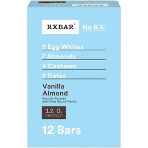 image:imageRXBAR Protein Bars 12g Protein Gluten Free Snacks Vanilla Almond 22oz Box 12 Bars22 Count Pack of 1