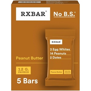 image:imageRXBAR Protein Bars Protein Snack Snack Bars Peanut Butter 91oz Box 5 Count