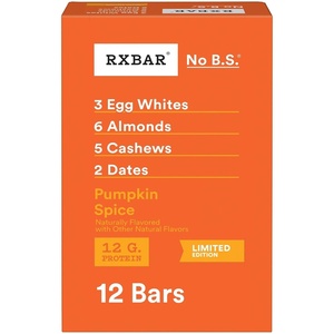 image:imageRXBAR Protein Bars Protein Snack Snack Bars Pumpkin Spice 22oz Box 12 Count